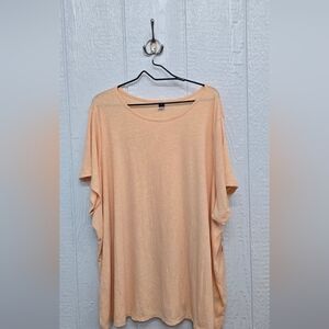 NWT Size 4X Old Navy Peach Luxe Women's Top